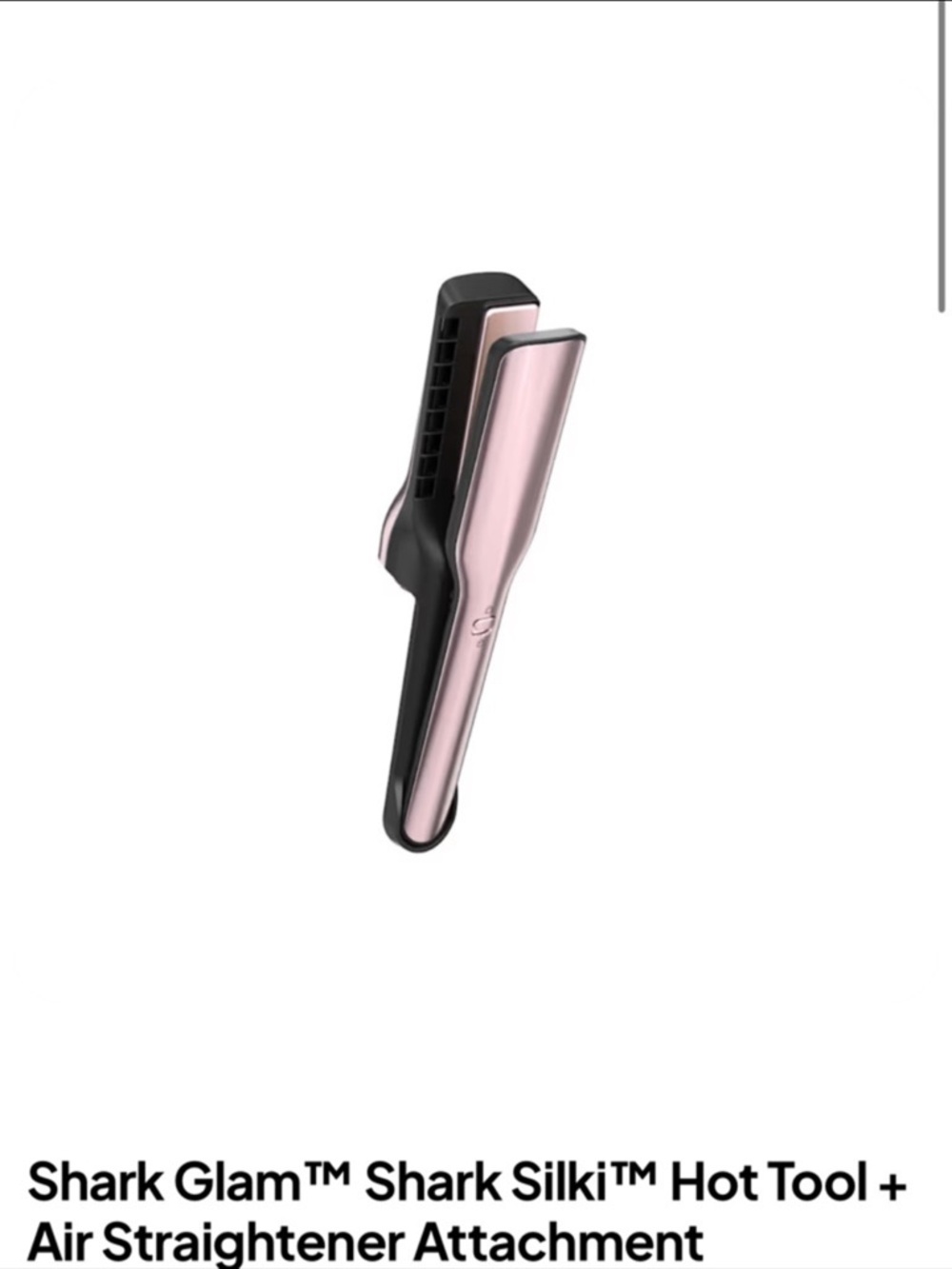 Shark Glam Shark Air Straightener Attachment - Rose Gold/Black